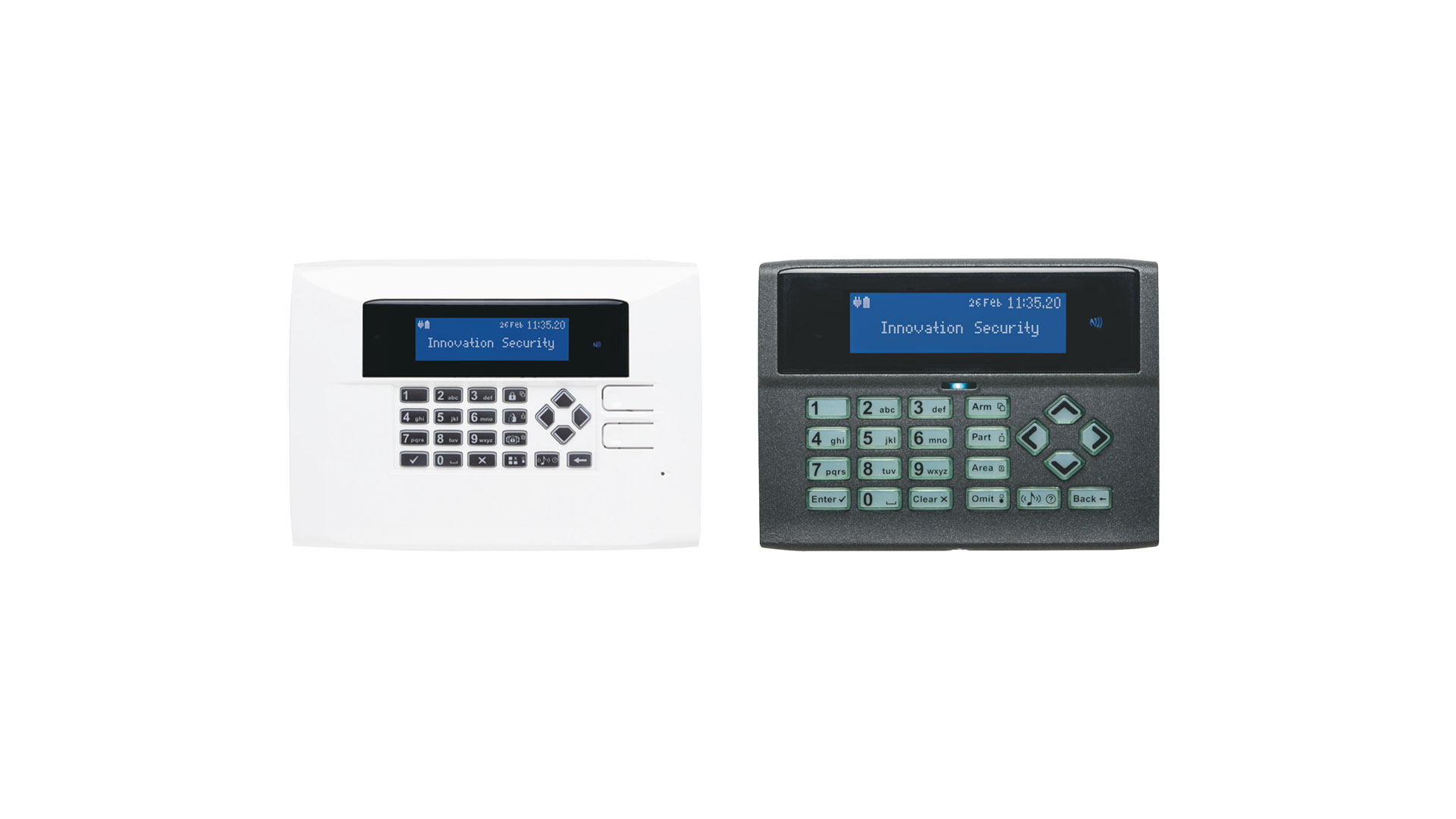 Various options available from Northampton's Innovation Security Systems Ltd